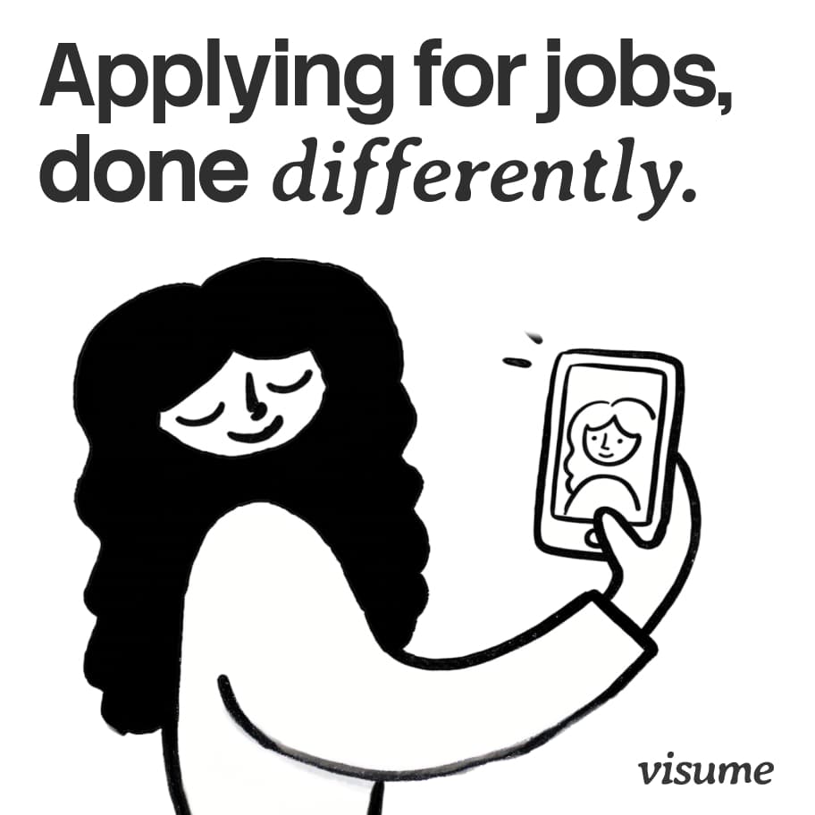 Visume brand applied across social mockups